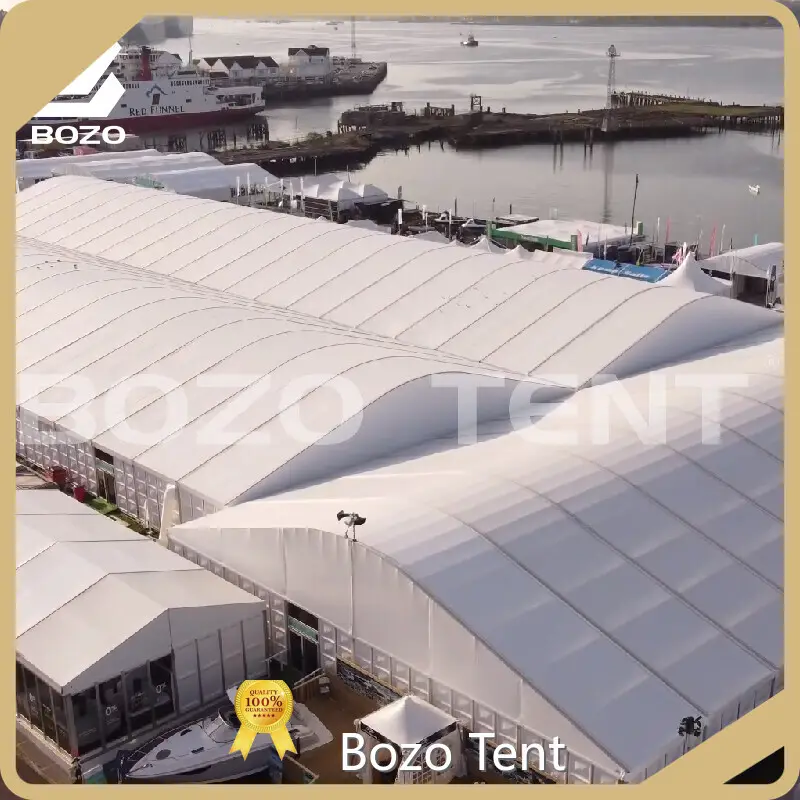 Newcanopy Rental for Exhibition Etc. 850g/sqm Double Waterproof PVC Fabric 1