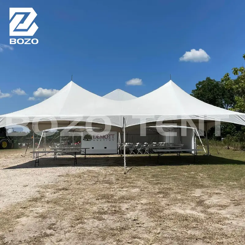 Bozo 20x30ft High Peak Event Tent - TCL Launch Ceremony Shelter 1
