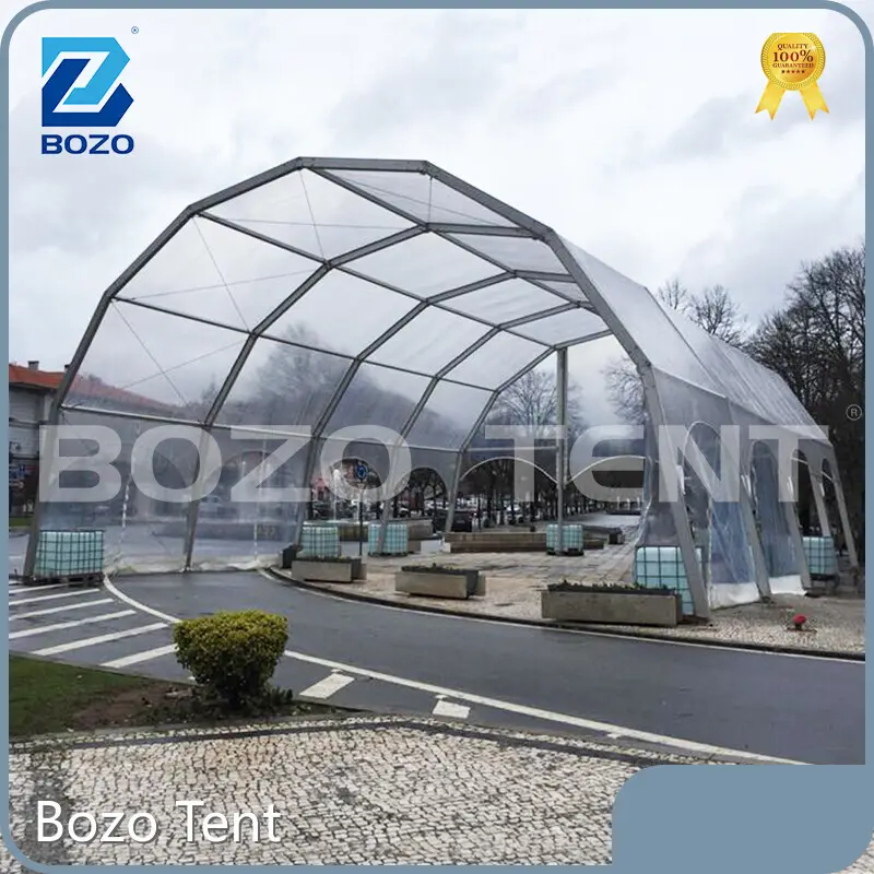 For Exhibition Small Temporary Tent Structures Sandwich Panel Wall by Bozo Tent 1