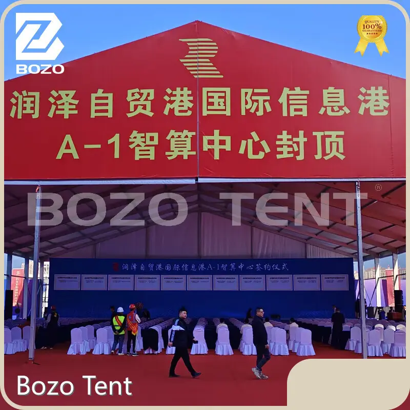 Bozo Tent Temporary Tent Buildings 650g PVC Fabricdirectly Sale 1
