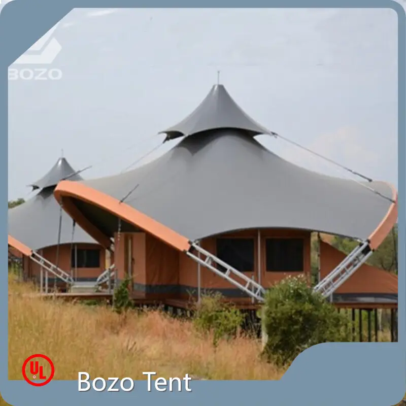 High Qualitytemporary Tent for Shop for Event Canopy Fabric Glamping Tents Hotel for Sale 20-50 Sqm 1