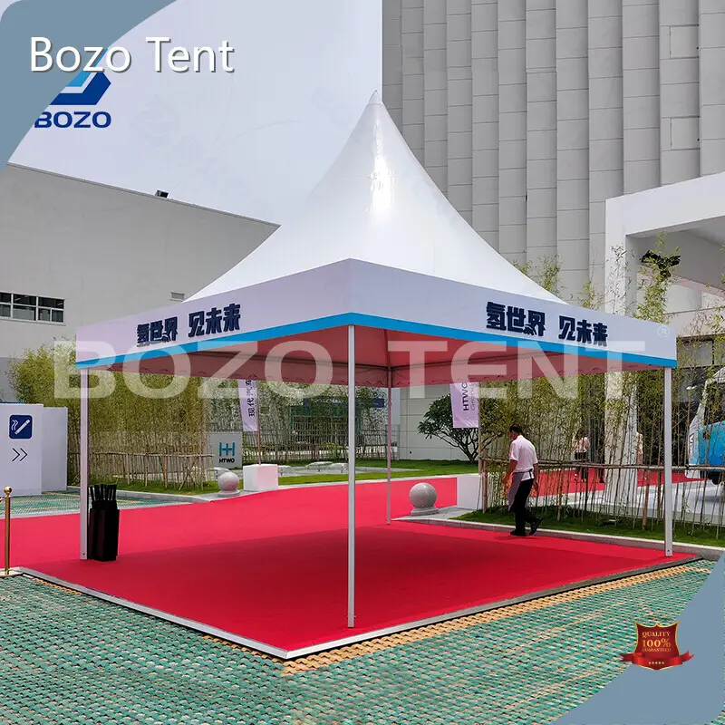 Temporary Storage Tents Anodized Canopy Material: 850g PVC - for Exhibition - Bozo Tent 1