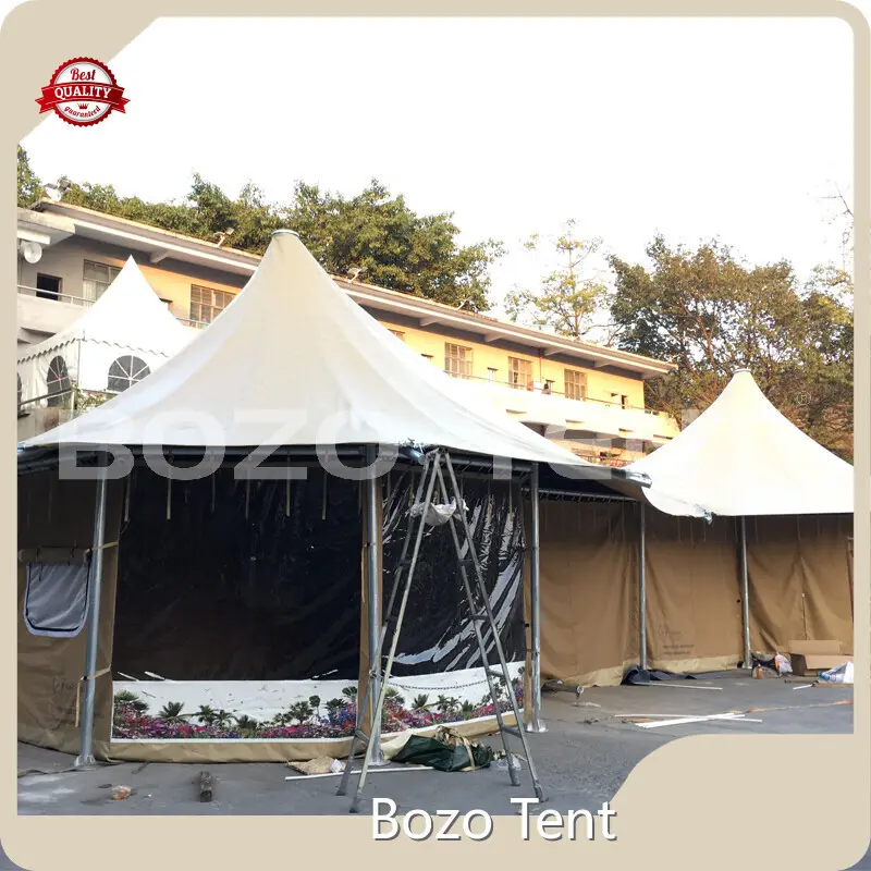 Luxury Tent Hotel Diagonal Bracing Type - for Warehouse - Bozo Tent 1