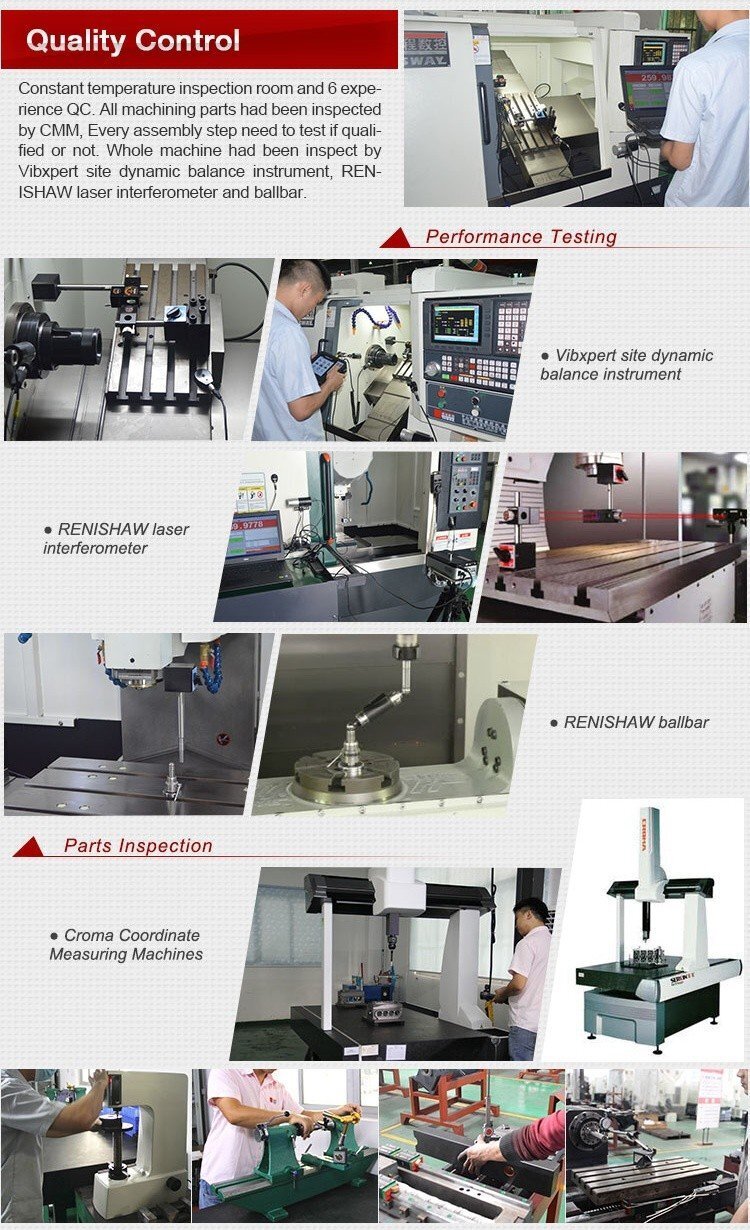 Jsway Safe CNC Machinery Sales com Tailstock para local de trabalho 5