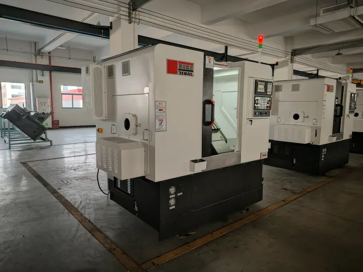 JSWAY Precise Small CNC torneira fábrica de máquinas para local de trabalho 3