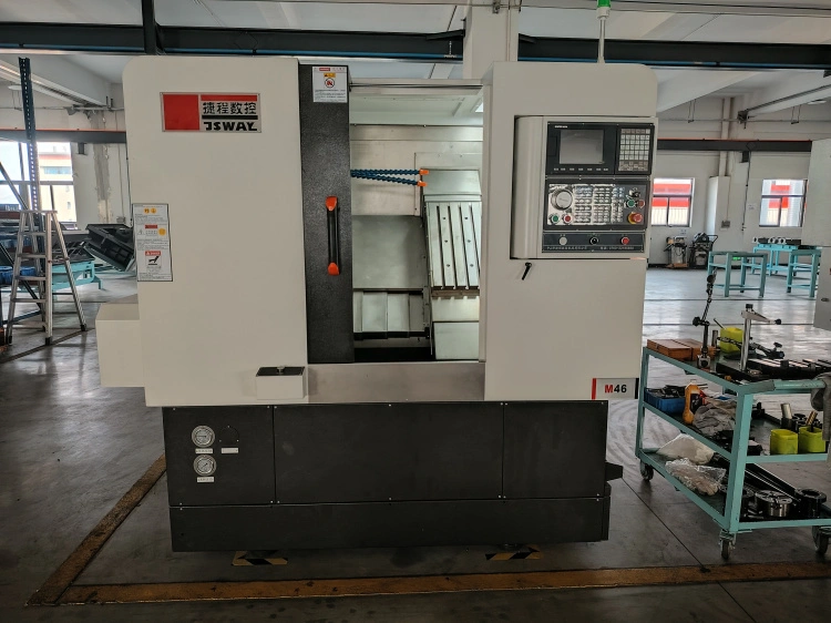 JSWAY CONDICIÓN Mejor torno de CNC con astro de cola para taller 2