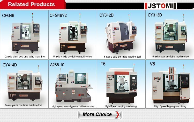 Jsway Safe CNC Machinery Sales com Tailstock para local de trabalho 4
