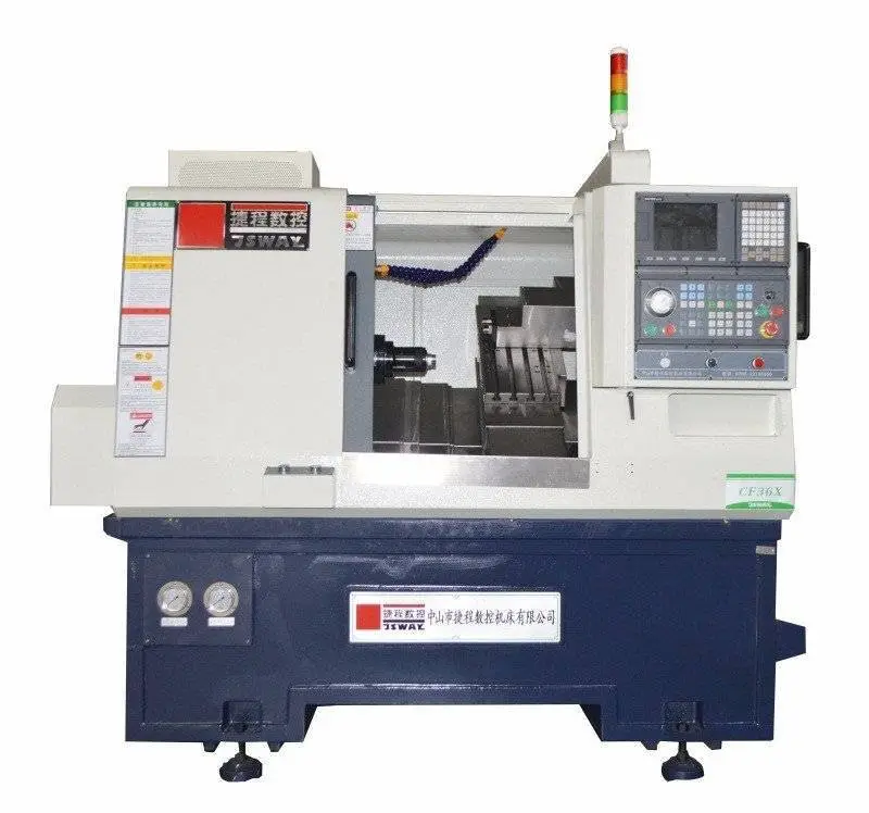 Máquina de torno CNC de 4 ejes con herramienta eléctrica lateral CF36X 1