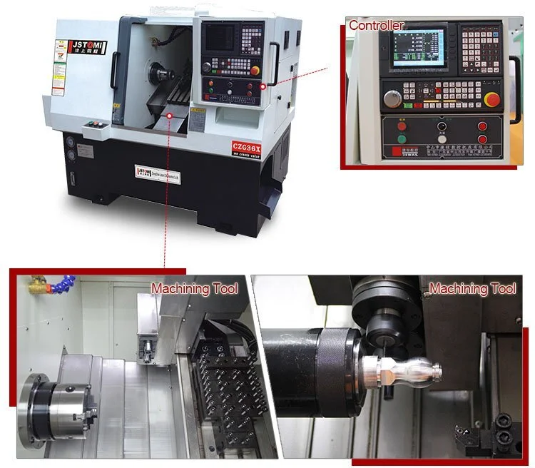 JSWAY Factory de torno de CNC de alta calidad para taller 2
