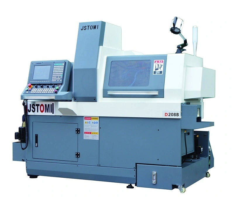Máquina de torno CNC tipo suizo JSWAY D208 de 8 ejes 2