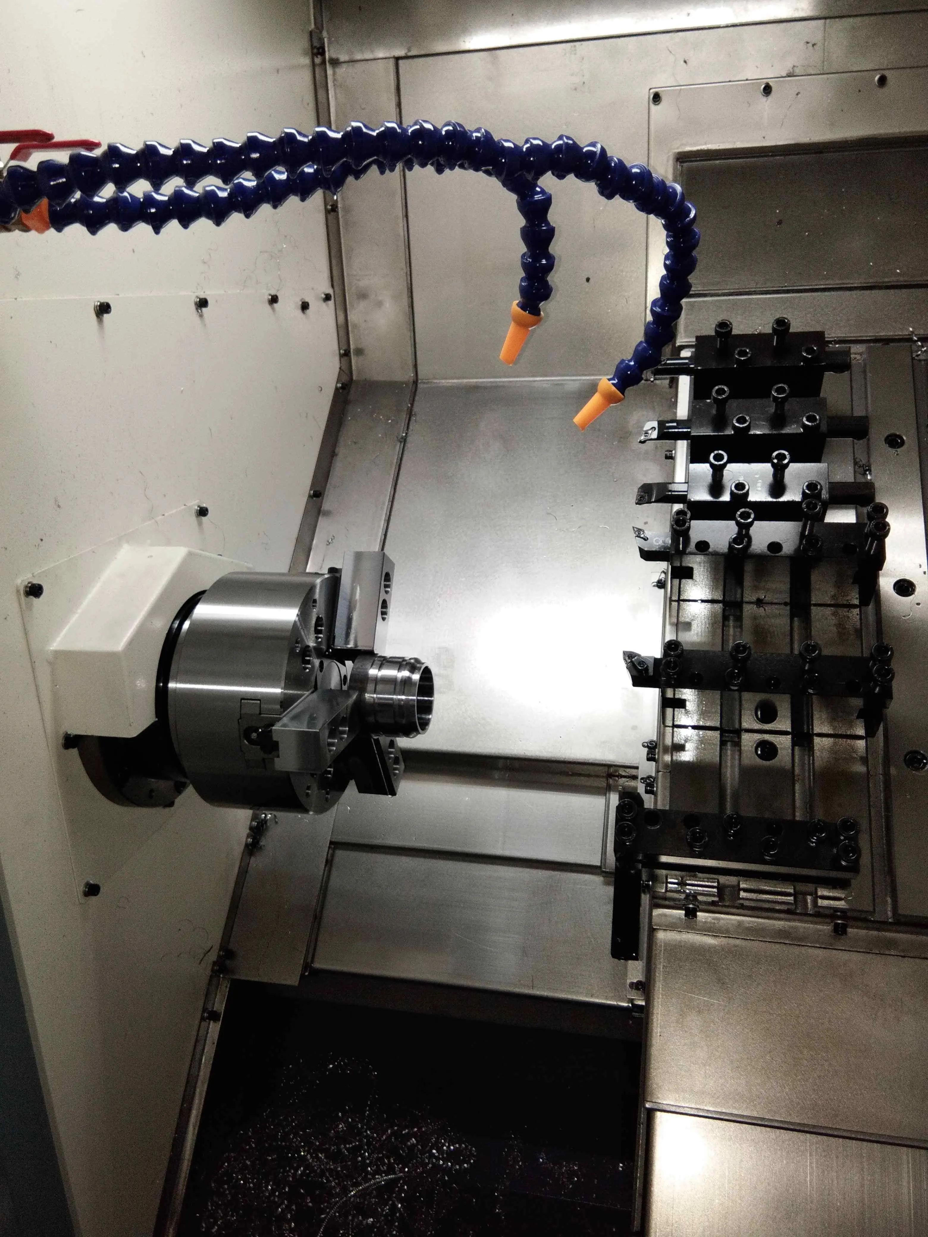 Torno CNC pequeno à venda CE/ISO da JSWAY 4