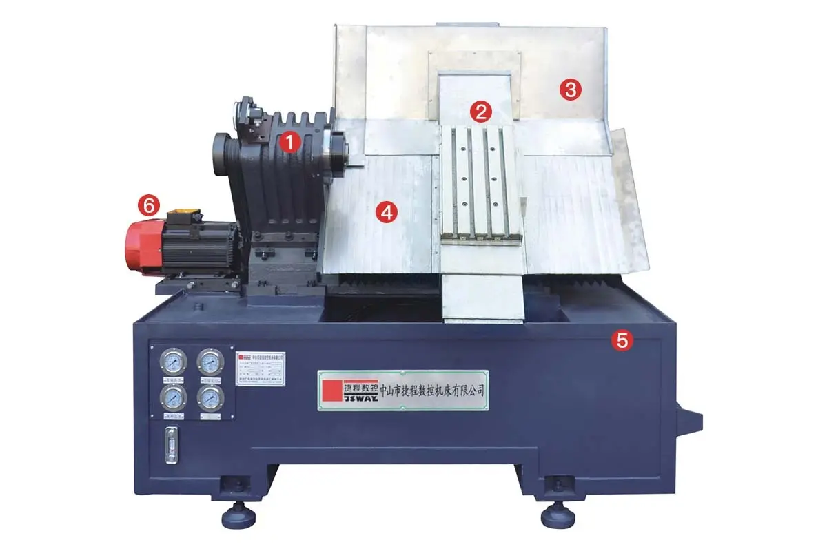 CFG46/CFG56 آلة مخرطة CNC ذات سرير مائل ذات محورين 4