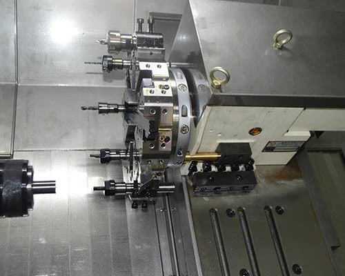 Safe Buy CNC Machine Precision con TailStock para Factory 7
