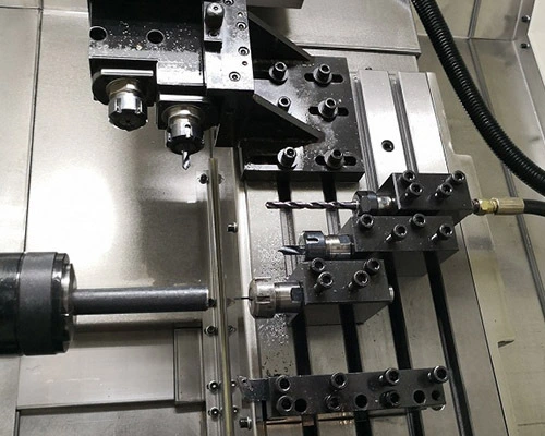 JSWAY Multi Function 3 Axis Tornhe Machine para la venta para la parte de la linterna 9