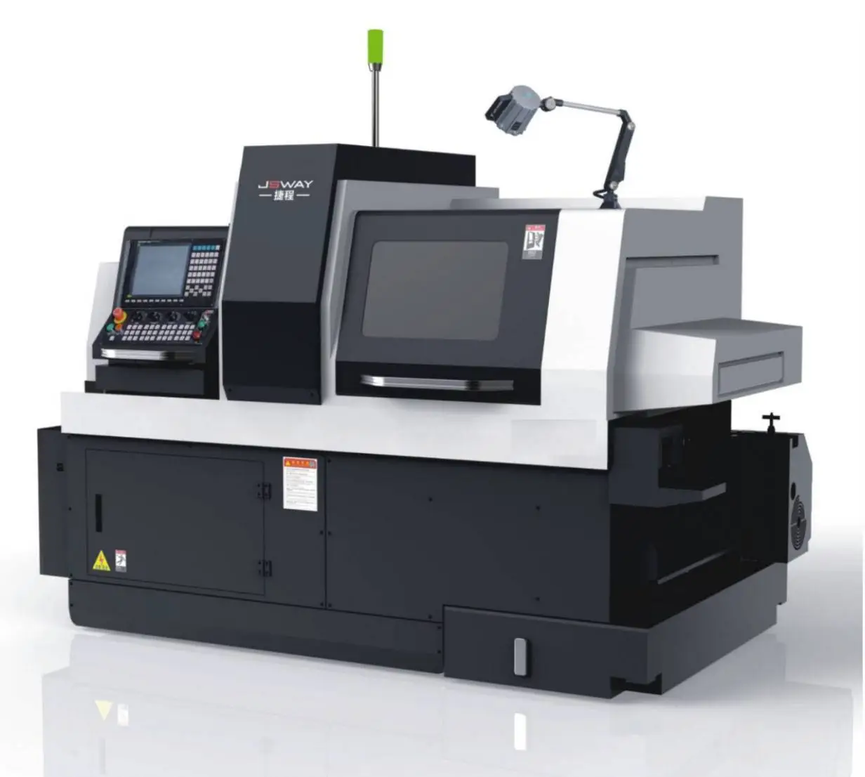 Torno suizo JSWAY de 6 ejes A256, husillo mecánico, torno suizo Cnc 1