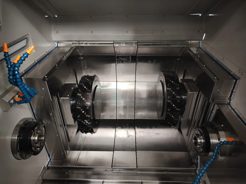 Torno CNC aceptado por JSWAY 6