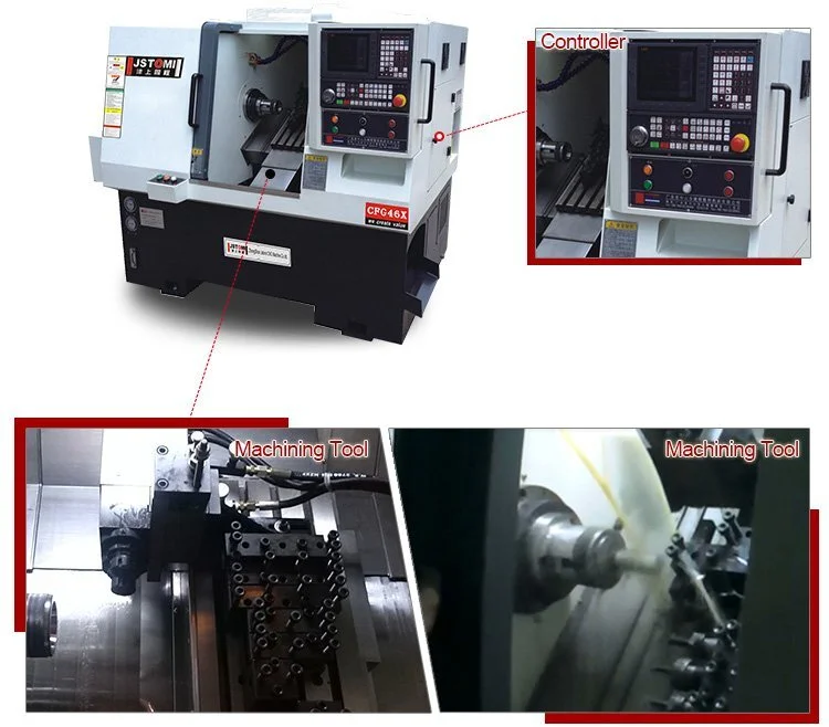 Eficiencia VMC CNC Lathe Jsway Brand 3