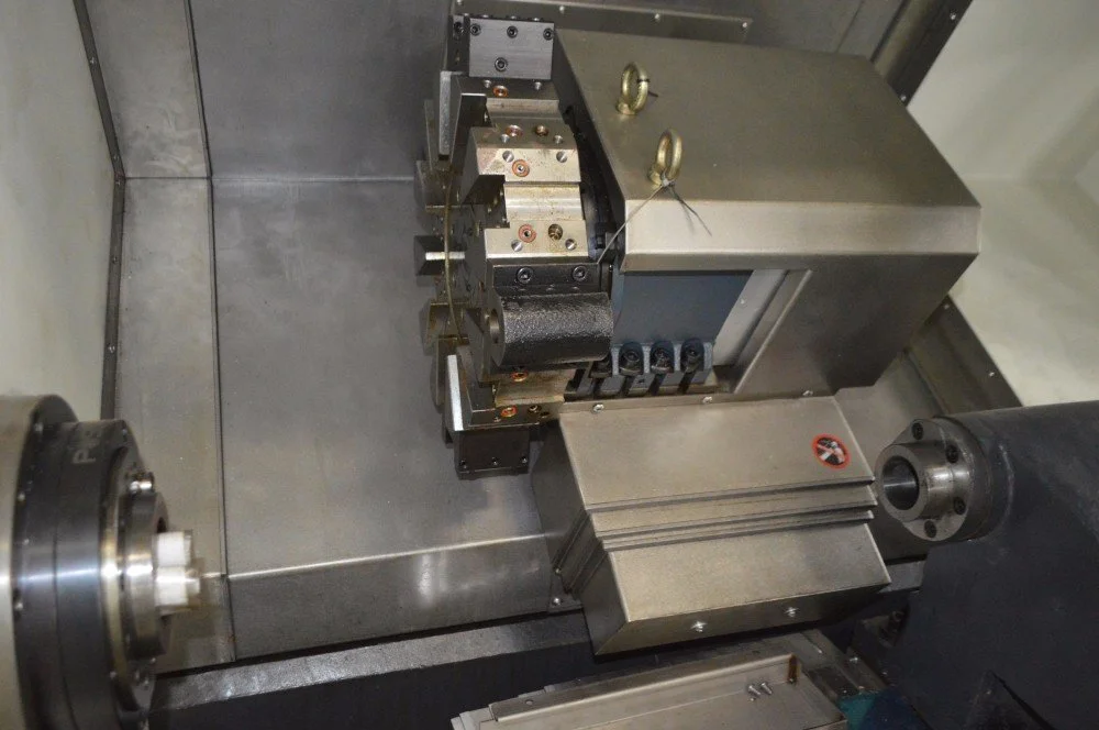 lateo de pandilla torreta cama inclinada CNC Machining Jsway 5