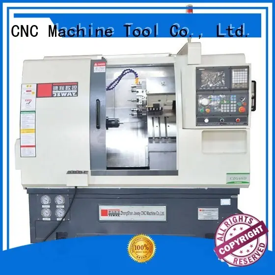 عصابة سرير ثقيل سرير مائل CNC مخرطة jsway 1