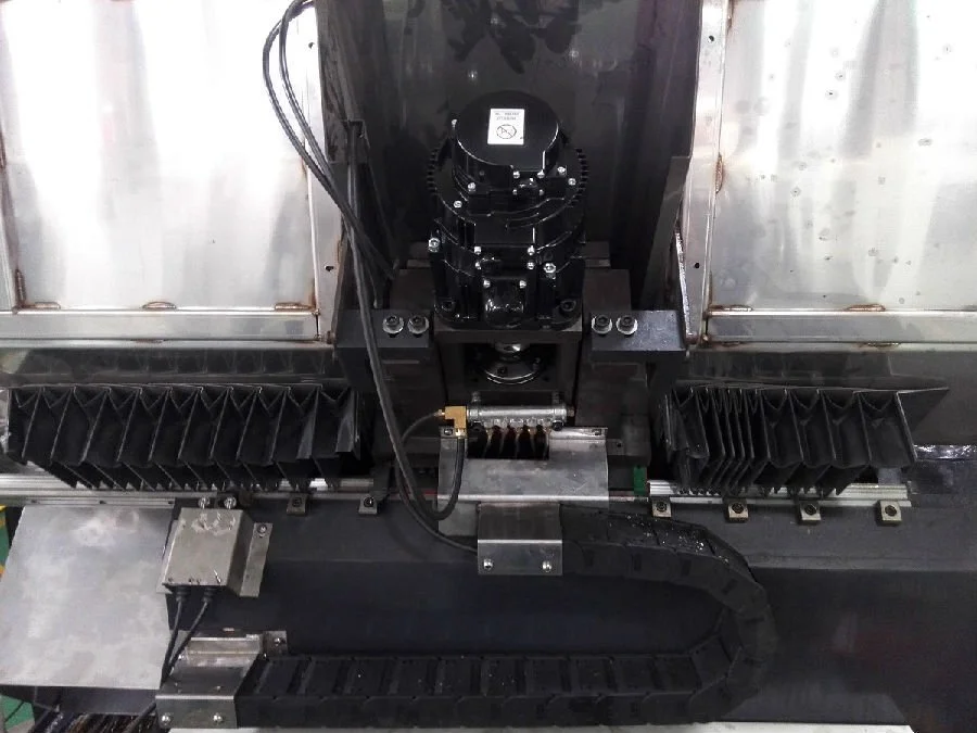 JSWAY WU800 6 ejes interpolados Eje Y Doble husillo eléctrico Máquina de torreta de potencia superior dual280 7