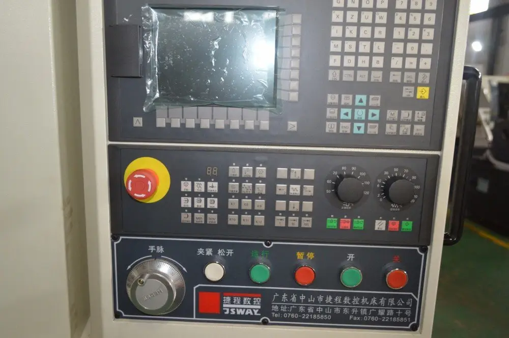 C20 Costo-beneficio Mecanizado automático Corte pesado y girando la máquina CNC C20 con contrapesado1 4
