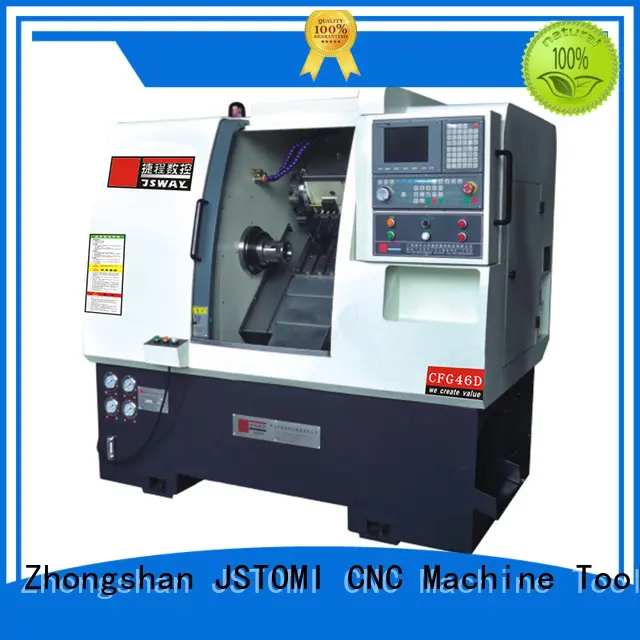 تصميم مخرطة CNC الصغيرة لمكان العمل jsway 1