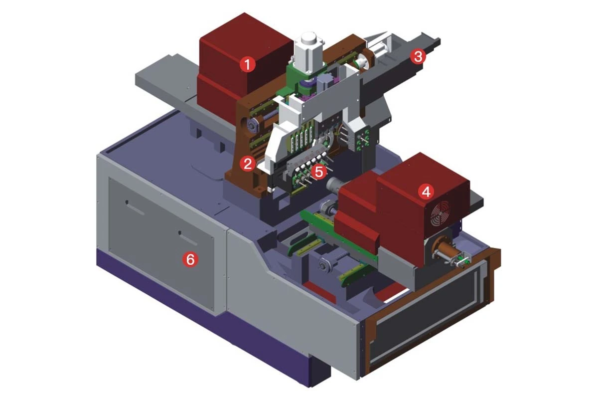 Jsway Machine Swiss CNC Torque a la venta para taller 6