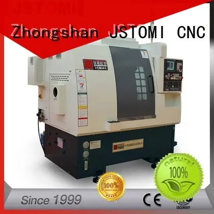 Jsway usinando pequeno torno CNC para venda com tailstock para local de trabalho 1