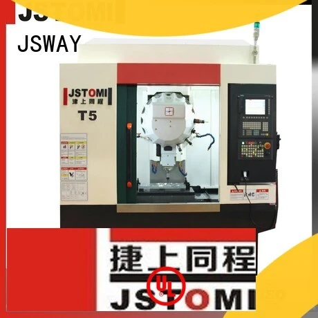 JSWAY WU800 6 ejes interpolados Eje Y Doble husillo eléctrico Máquina de torreta de potencia superior dual76 1