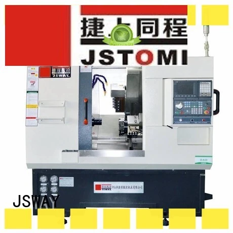 JSWAY WU800 6 ejes interpolados Eje Y Doble husillo eléctrico Máquina de torreta de potencia superior dual78 1
