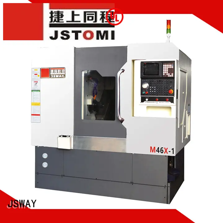 CNC de máquina de torno convencional para piezas de teléfono JSWAY 1