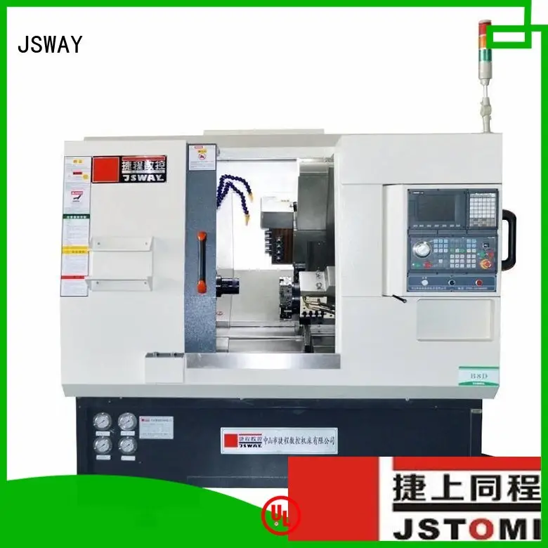 JSWAY WU800 6 ejes interpolados Eje Y Doble husillo eléctrico Máquina de torreta de potencia superior dual118 1