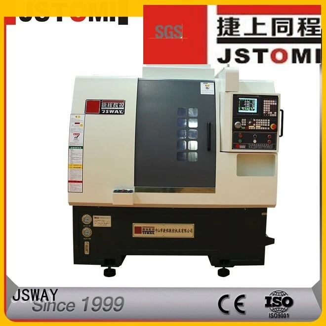 JSWAY WU800 6 ejes interpolados Eje Y Doble husillo eléctrico Máquina de torreta de potencia superior dual129 1