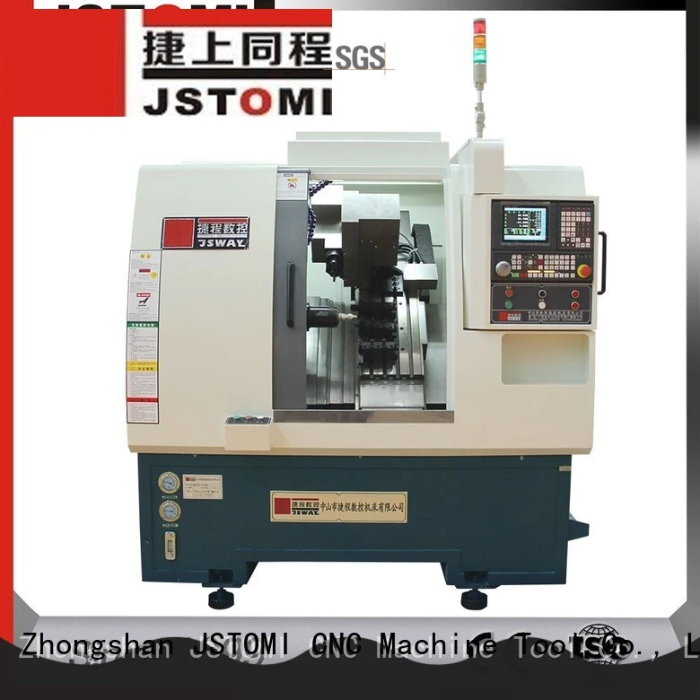 JSWAY WU800 6 ejes interpolados Eje Y Doble husillo eléctrico Máquina de torreta de potencia superior dual150 1