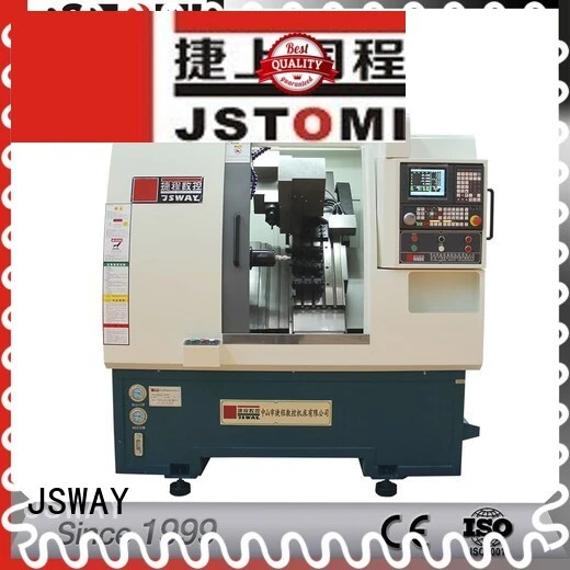 JSWAY WU800 6 ejes interpolados Eje Y Doble husillo eléctrico Máquina de torreta de potencia superior dual151 1
