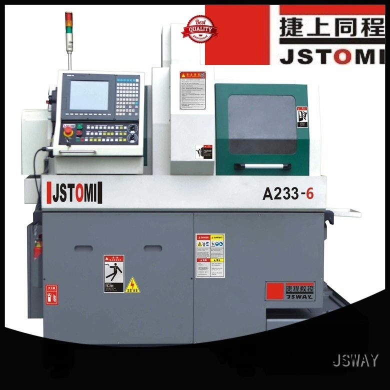 JSWAY WU800 6 ejes interpolados Eje Y Doble husillo eléctrico Máquina de torreta de potencia superior dual157 1