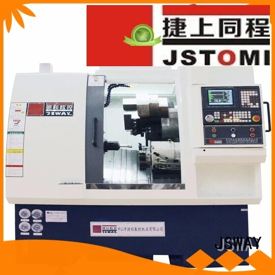 JSWAY WU800 6 ejes interpolados Eje Y Doble husillo eléctrico Máquina de torreta de potencia superior dual196 1