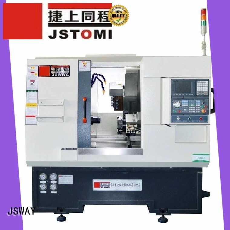 JSWAY WU800 6 ejes interpolados Eje Y Doble husillo eléctrico Máquina de torreta de potencia superior dual204 1