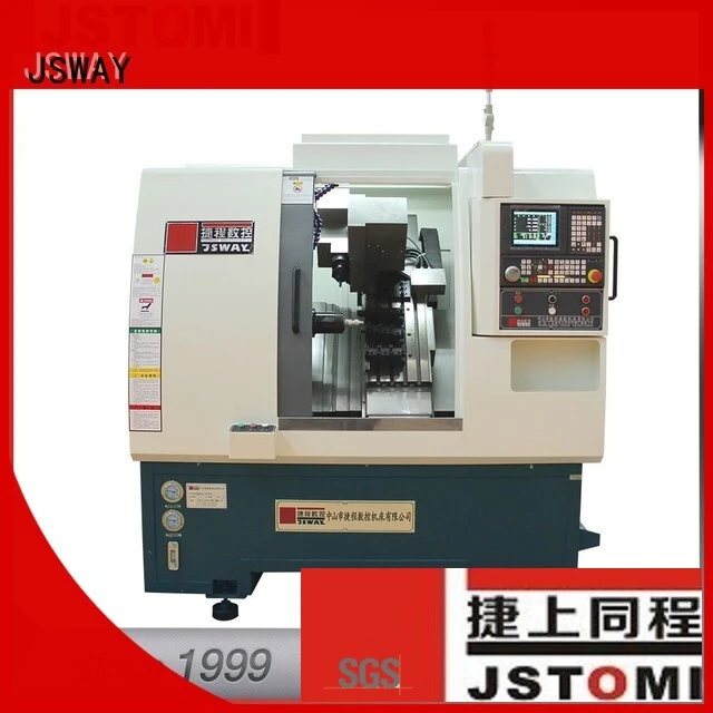 JSWAY WU800 6 ejes interpolados Eje Y Doble husillo eléctrico Máquina de torreta de potencia superior dual234 1