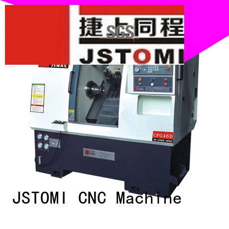 JSWAY Máquina de torno de torreta segura con contrapesado para el lugar de trabajo 1
