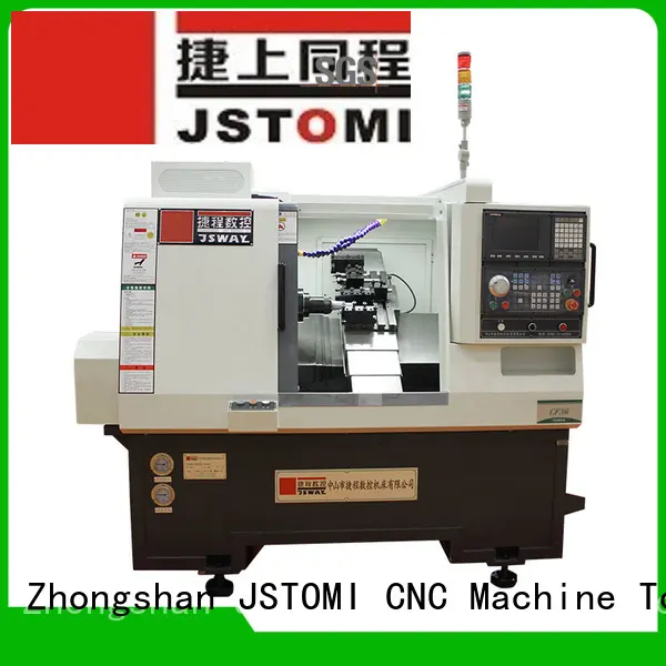 เครื่องกลึงที่มีความแม่นยำแบบยืดหยุ่นของ JSway พร้อม tailstock สำหรับที่ทำงาน 1