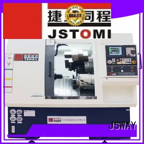 JSWAY WU800 6 ejes interpolados Eje Y Doble husillo eléctrico Máquina de torreta de potencia superior dual281 1