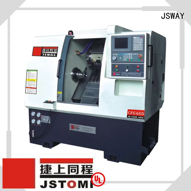 JSWAY GANG SLANT BED CNC torneira fabricante para local de trabalho 1