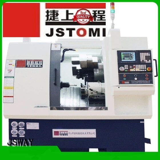 JSWAY WU800 6 ejes interpolados Eje Y Doble husillo eléctrico Máquina de torreta de potencia superior dual300 1