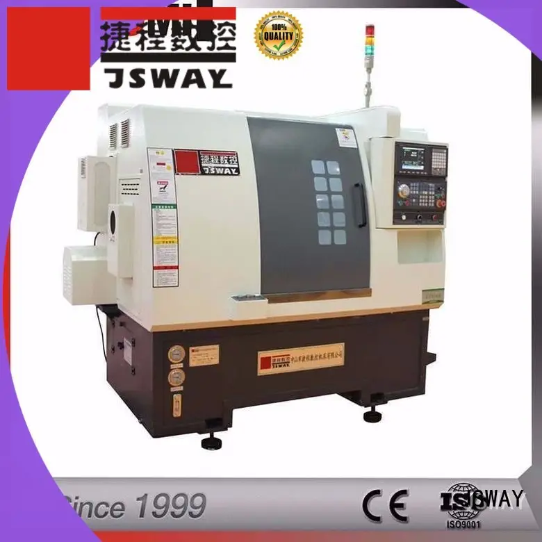 JSWAY Precision CNC Milling Video With Tailstock para local de trabalho 1
