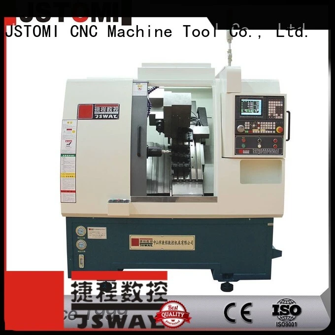 JSWAY Automatic Small CNC Metal Tornhe con astiles para el lugar de trabajo 1