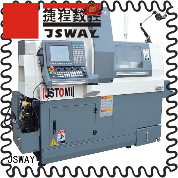 torno de tipo suizo preciso chino para el lugar de trabajo 1