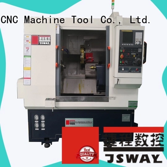 JSWAY Automatic CNC Turning Center con TailStock para taller 1