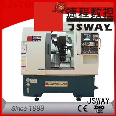 JSWAY Professional CNC Lathe Machine Machine Fabricante para taller 1