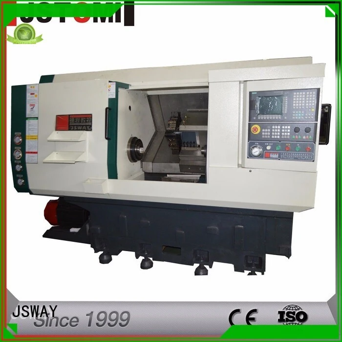 JSWAY Flexible High Precision CNC TORTHE con contraproducción para el taller 1